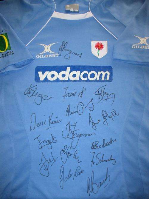 Blue Bulls Currie Cup Jersey Signed 2007