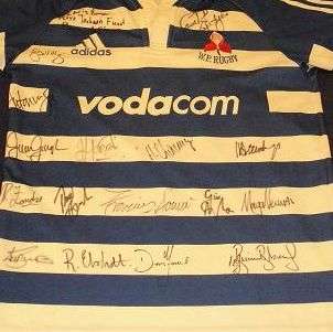 Western Province Currie Cup Jersey Signed