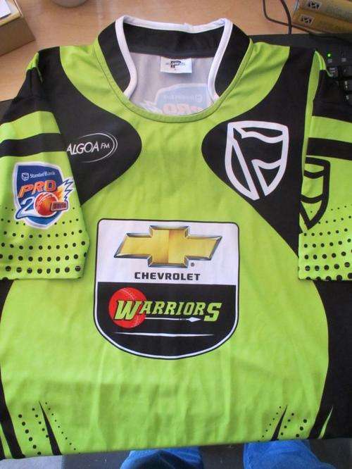 Warriors Cricket Shirt - Mark Boucher