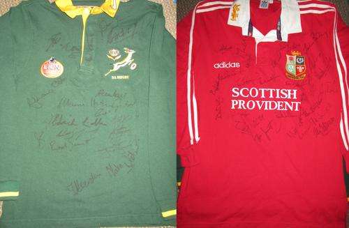 B&I Lions & Springboks Rugby Jerseys - 1997