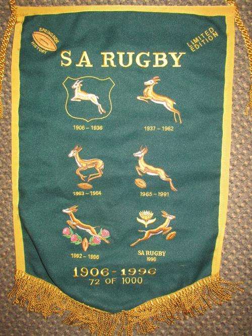 Springbok Pendants - Emblems Ltd. Edit. 72/1000