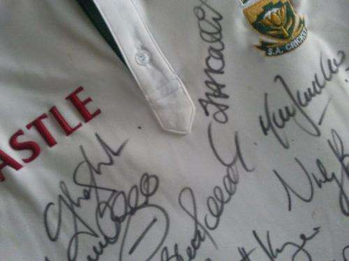 Proteas Signed Shirt