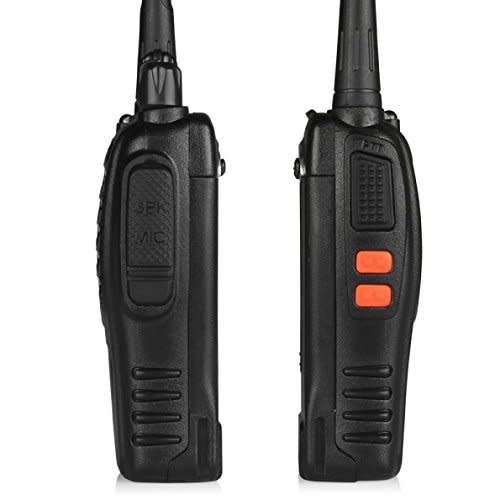 BAOFENG TWO-WAY UHF 5KM RANGE RADIOS (TWO RADIOS)