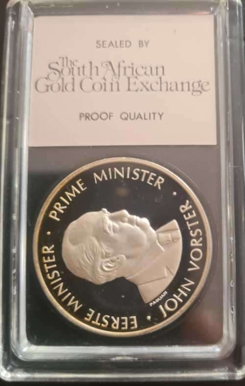 Silver and Bronze John Voster medals