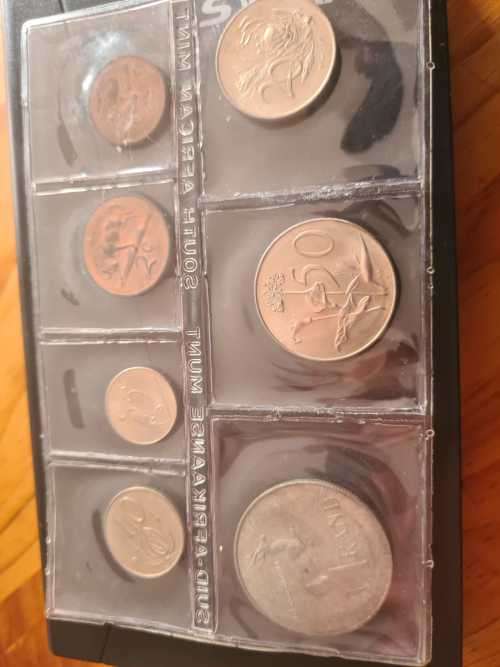 1967 RSA UNC SET AS PER PICS