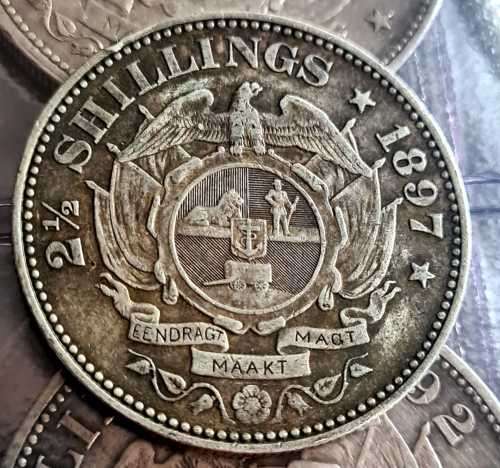 1897 ZAR HALF CŔOWN