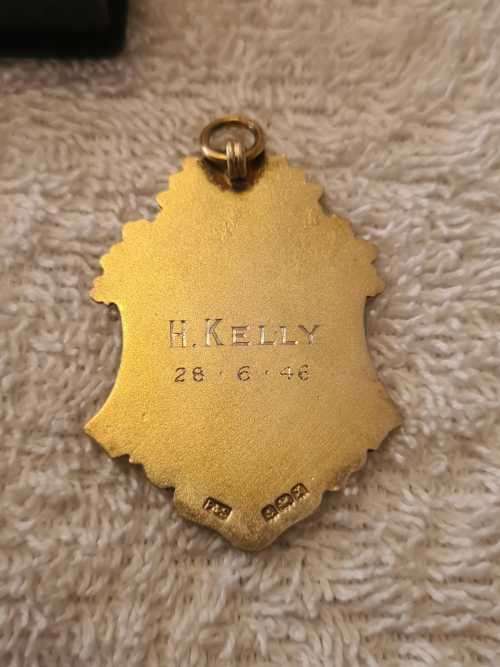 Sterling silver Freemasons medallion