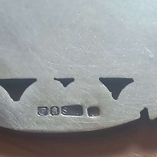 Sterling silver Freemasons medallion