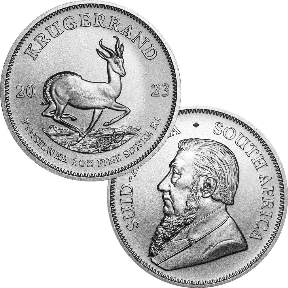 S. Africa: 2023 Silver Krugerrand Premium/Gem Uncirculated
