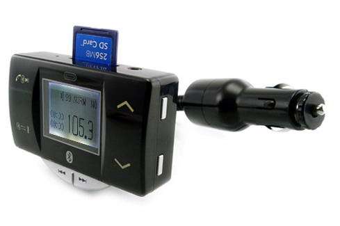 1.5 Inch LCD Screen Car MP3 player FM Transmitter