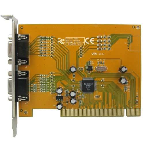 4 Channel 2 Real Time CCTV DVR Recorder Card