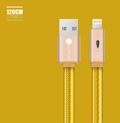 iPhone 1.2m Lighting Charging Data Sync Cable Cord for iPhone 7/ 6s 6s Plus / 6 / 6 Plus / 5 / 5s