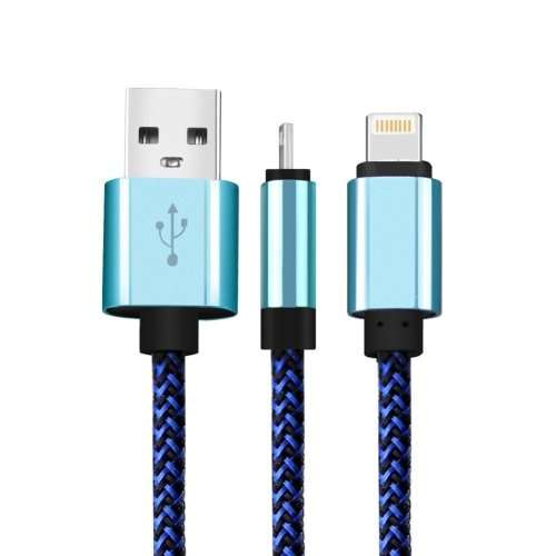Lightning Cable, Sync Data & Cable Charging Cord Nylon Braided for iPhone 7/7plus/6/6plus/6s/6splus