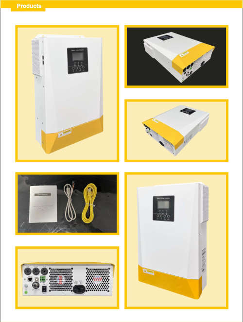 HY Hybrid Solar Inverter 5.5KW 48V 100A MPPT