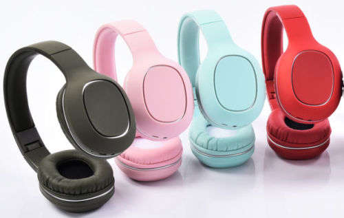 Bluetooth 5.0 Wireless Headphones - BT1608 - Blue