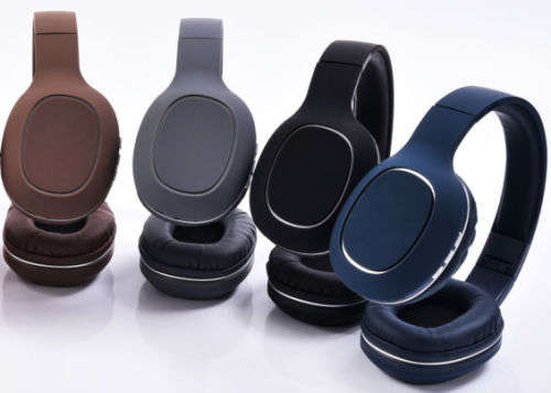 Bluetooth 5.0 Wireless Headphones - BT1608 - Blue