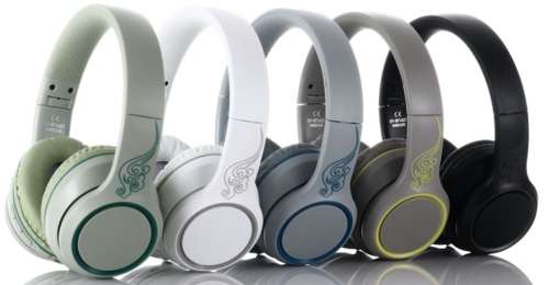 Bluetooth 5.0 Wireless Headphones - BT1627 - White