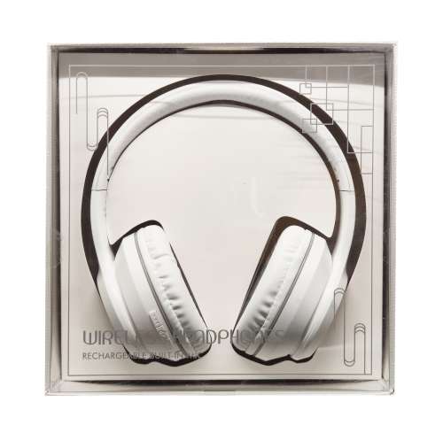 Bluetooth 5.0 Wireless Headphones - BT1627 - White