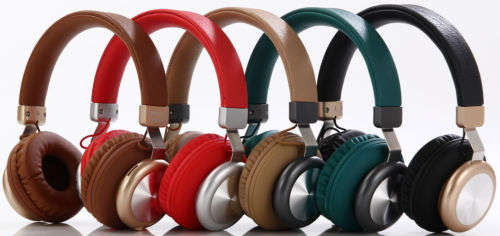 Bluetooth 5.0 Wireless Headphones - BT1616 - Apricot