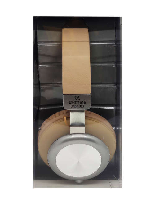 Bluetooth 5.0 Wireless Headphones - BT1616 - Apricot