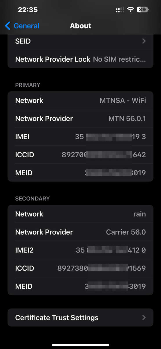 iPhone 13 Pro Max Dual Sim 128GB Blue
