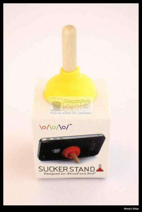 SUCKER STAND designed for iPhone and iPod