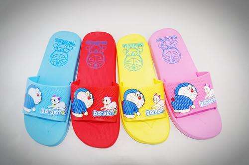 Assorted Colors Cute Cartoon Doraemon Slippers (Extra Soft)