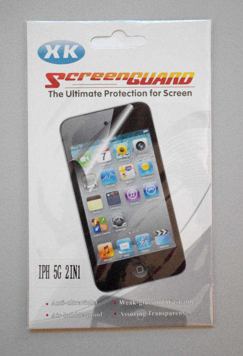 * 5 on Auction * Screen Protector for Iphone 5 / 5s(front & back)