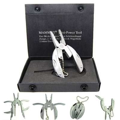Mammut Micro Multi Tool Knife Pliers Screw Driver File. Multi-function and Easy to Carry
