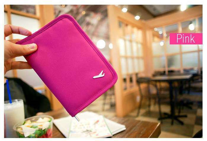 Multi Purpose Travel Passport Credit Id Card Cash Holder Organizer Wallet Purse Case Bag