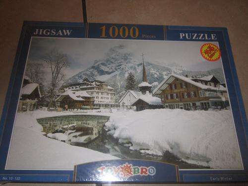 1000pcs GLOW IN DARK Early winter 75x50cm