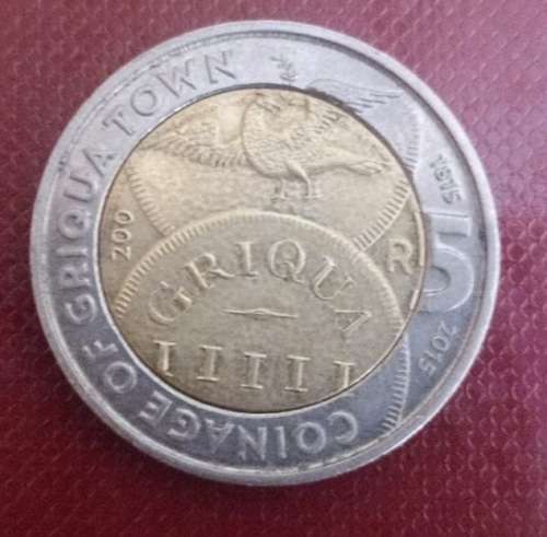 R5 South Africa Five Rand, Commemorative (Bimetallic)