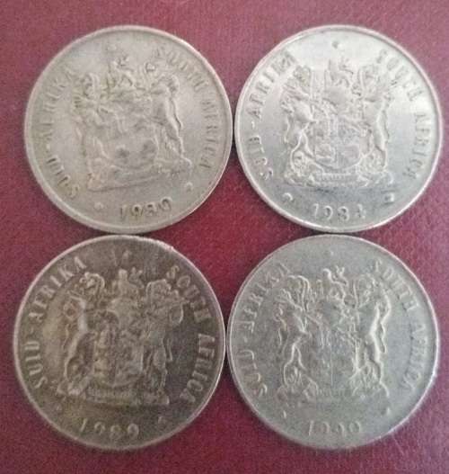 20 Cent South Africa 1980, 1984, 1989, 1990 20 c