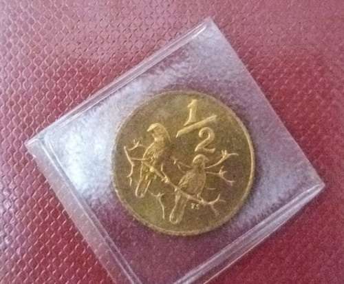 1/2 Cents 1978 South Africa - proof- uncirculated