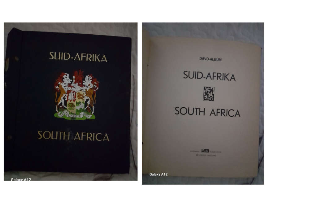 South Africa stamp album