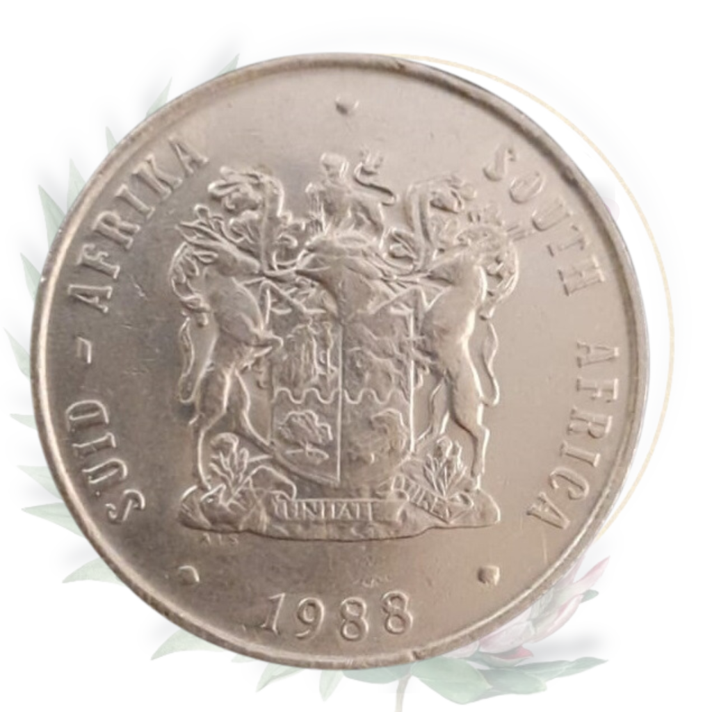 R1 - One Rand 1988, Coin from South Africa