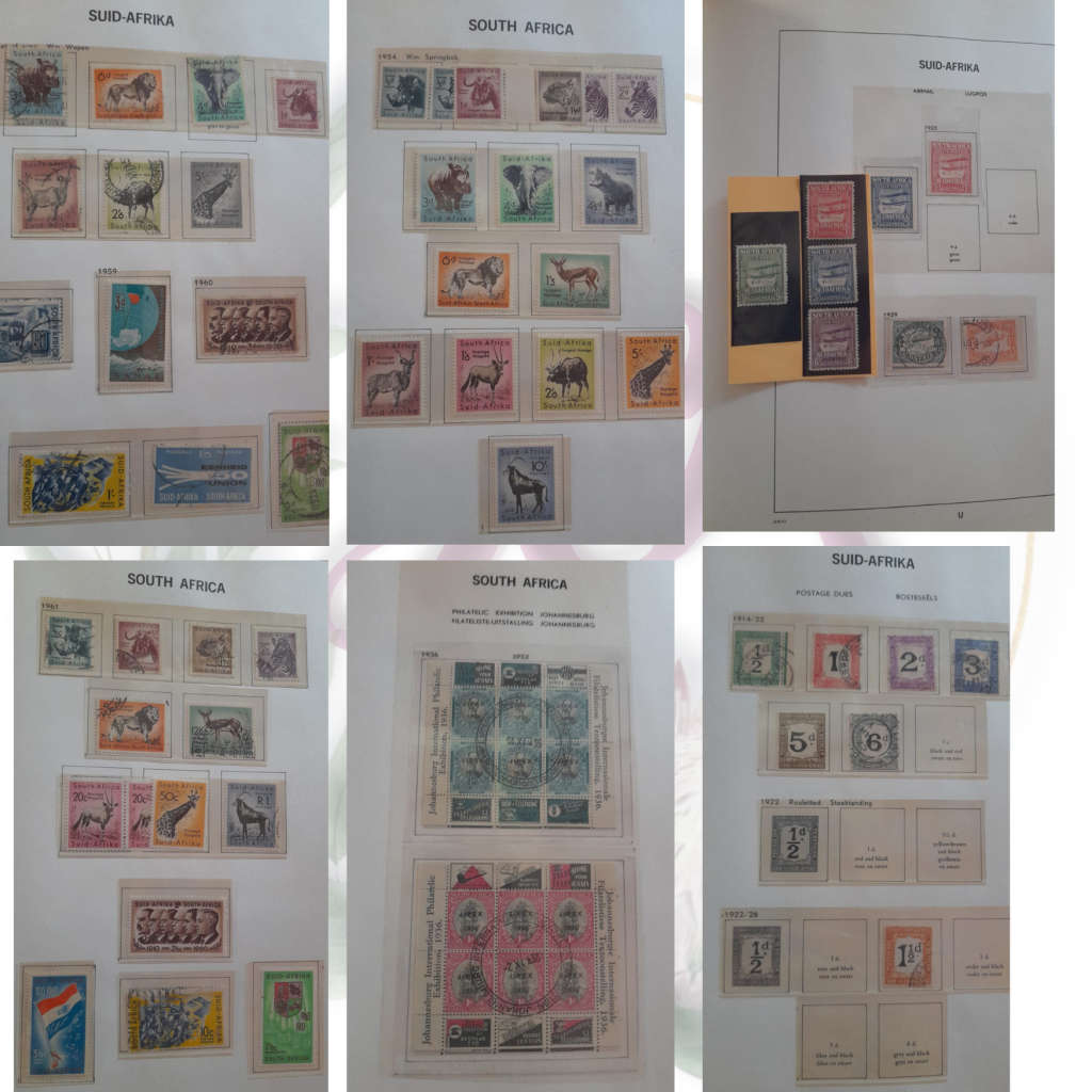 South Africa stamp album