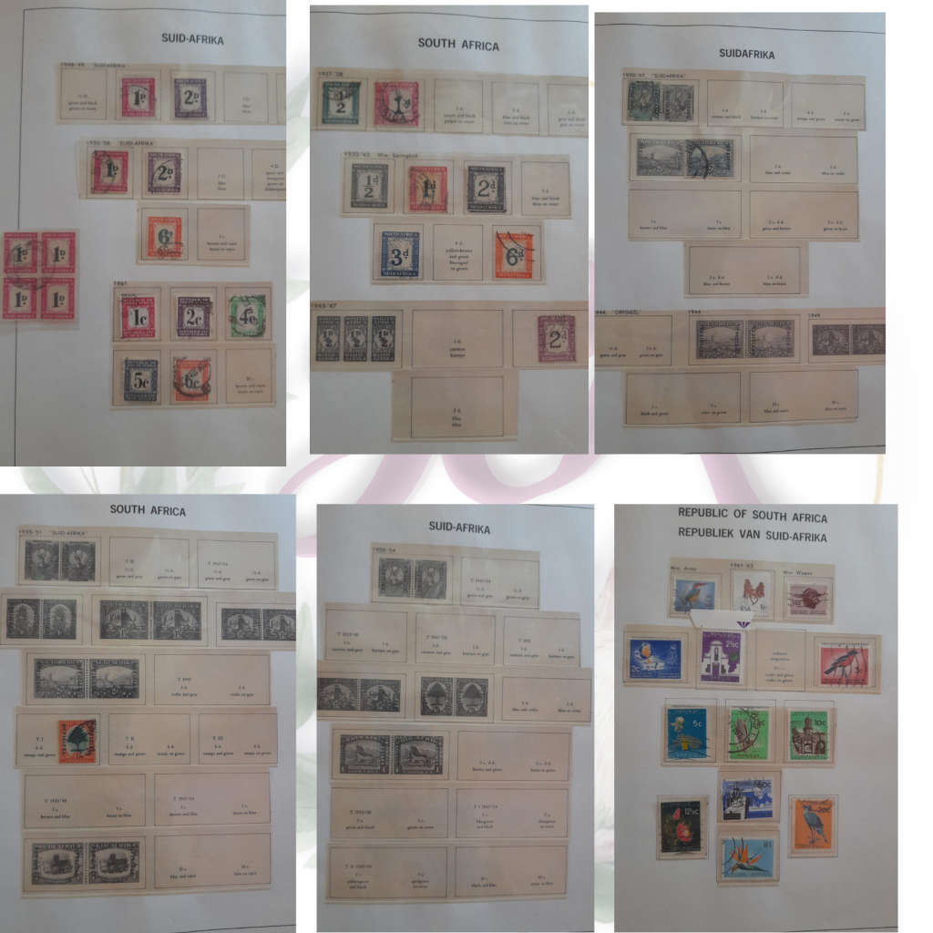 South Africa stamp album