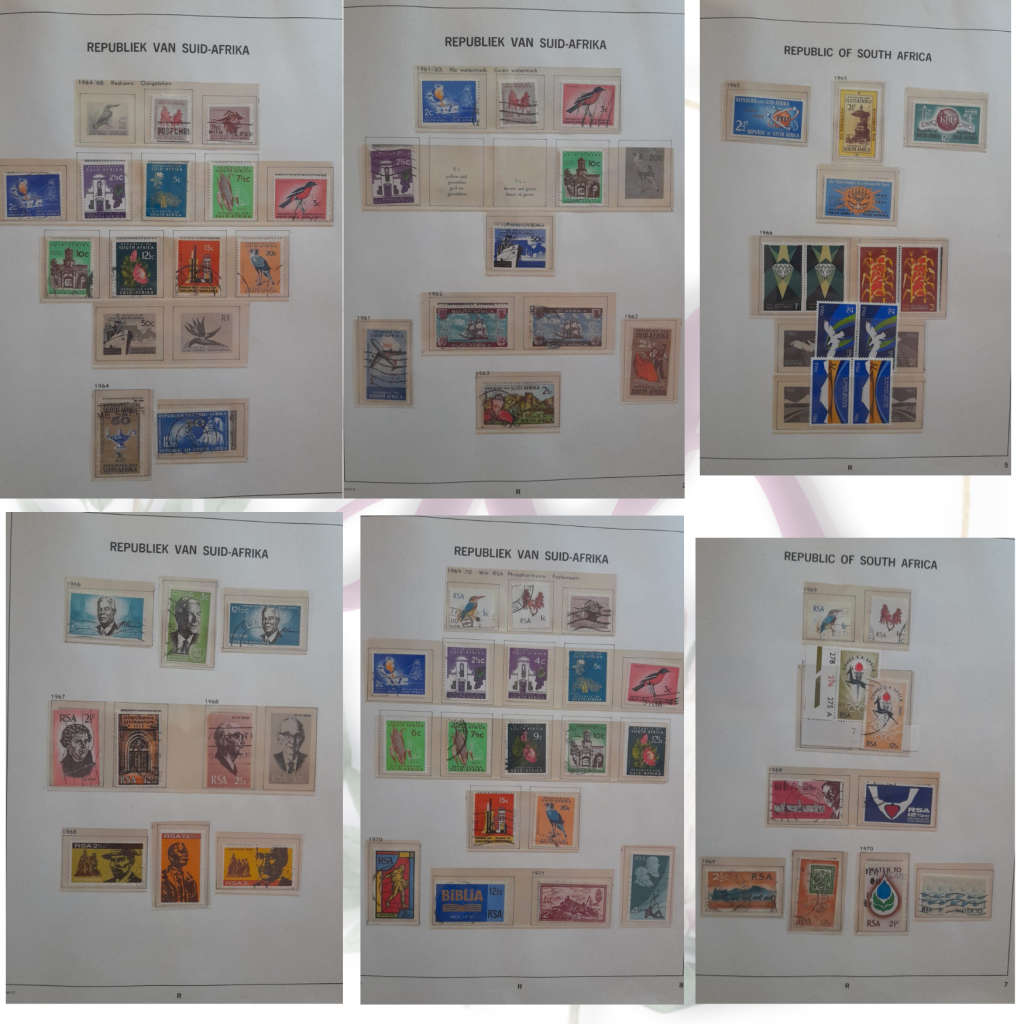 South Africa stamp album