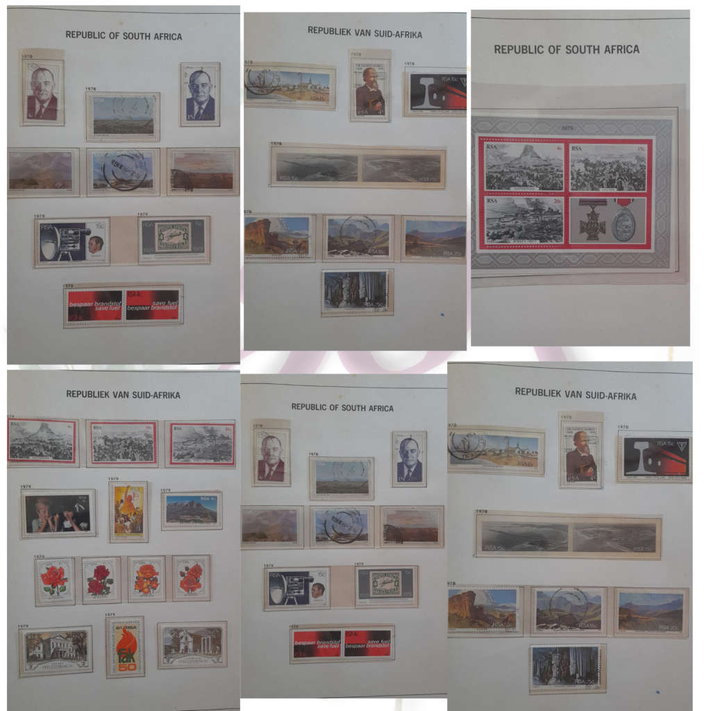 South Africa stamp album