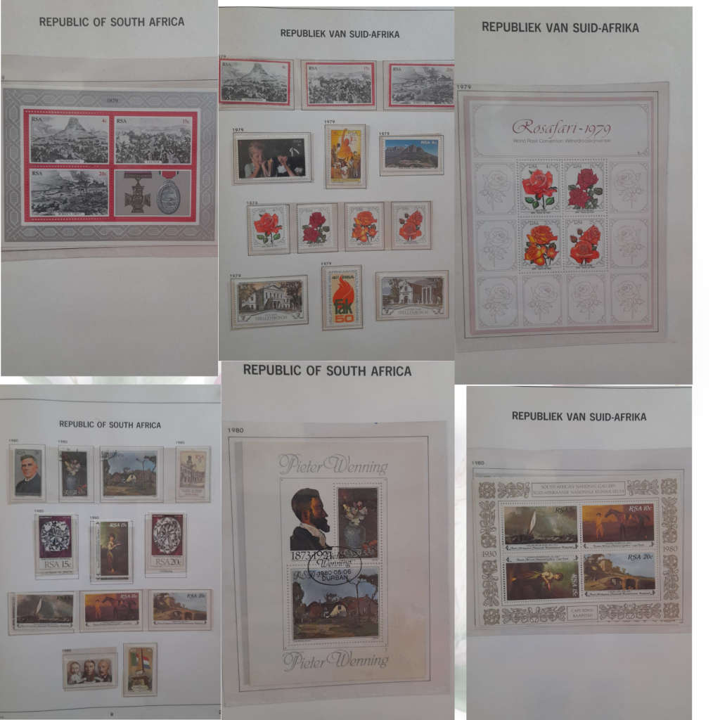 South Africa stamp album