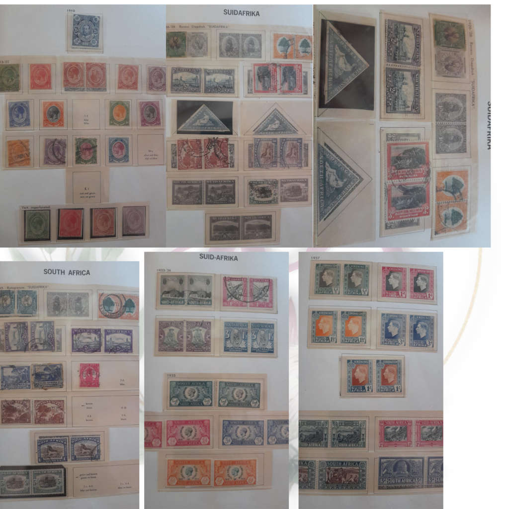 South Africa stamp album