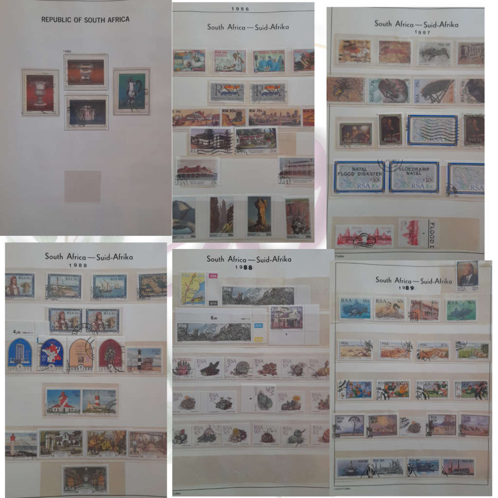 South Africa stamp album