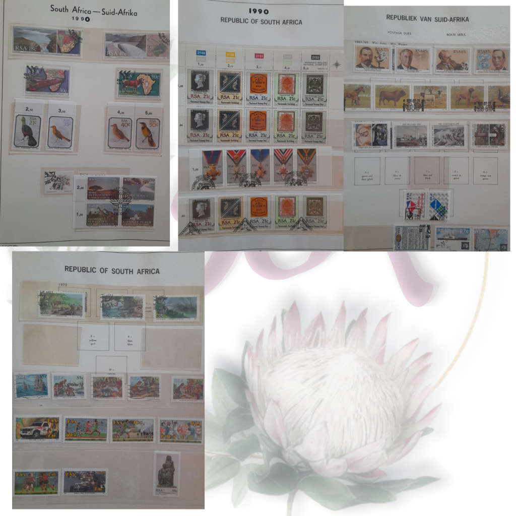 South Africa stamp album