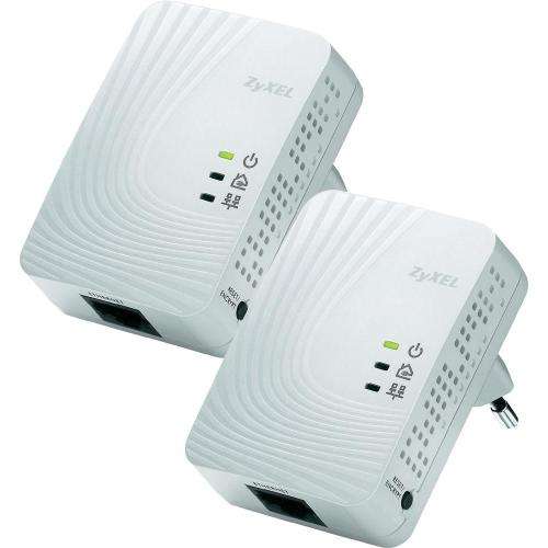 ZyXEL PLA4201 500Mbps Mini Powerline Adapter Kit