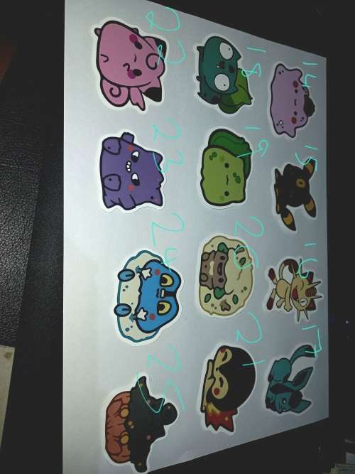 Pokemon Stickers for sale