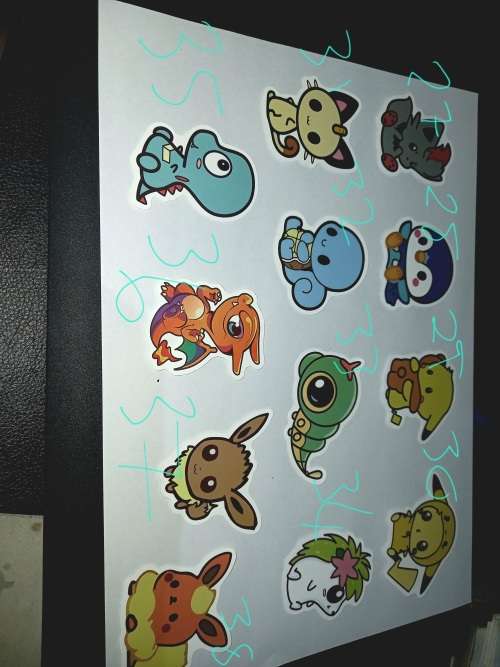 Pokemon Stickers for sale