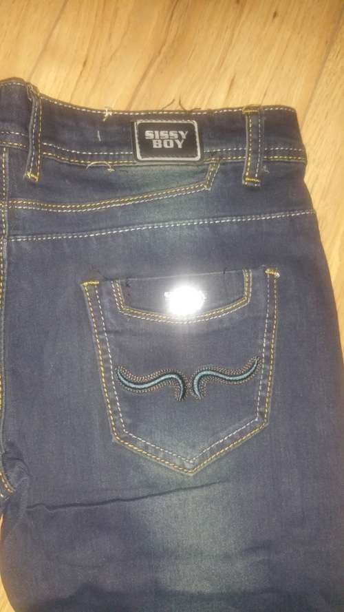 SISSY BOY (Dark Blue) - Womens Skinny Jeans - W32 - Brand New
