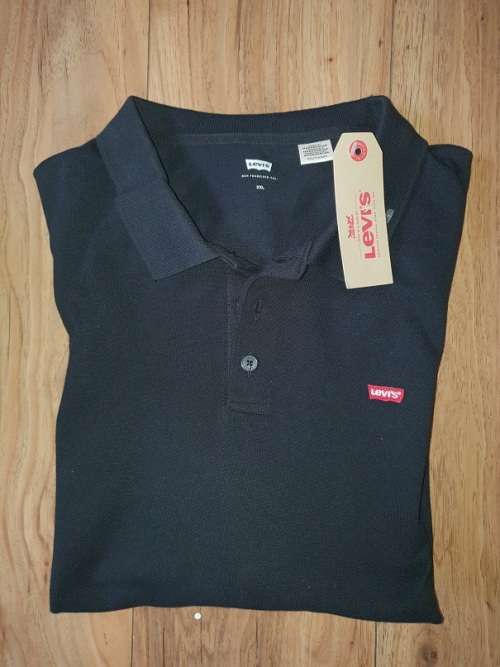 Original Levi's Polo Shirt - X-Large - Brand new with Tags - Black