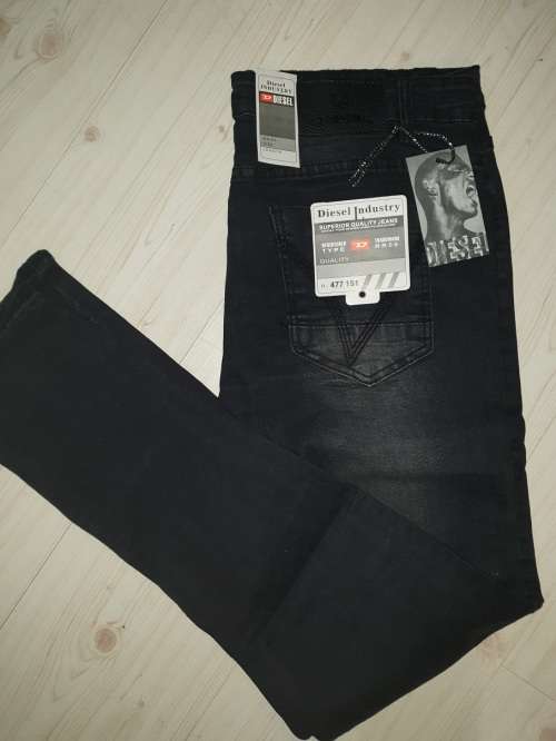 DIESL SKINNY JEANS - DS6033# - Mens Jeans - SIZE 36 - Brand New - Black